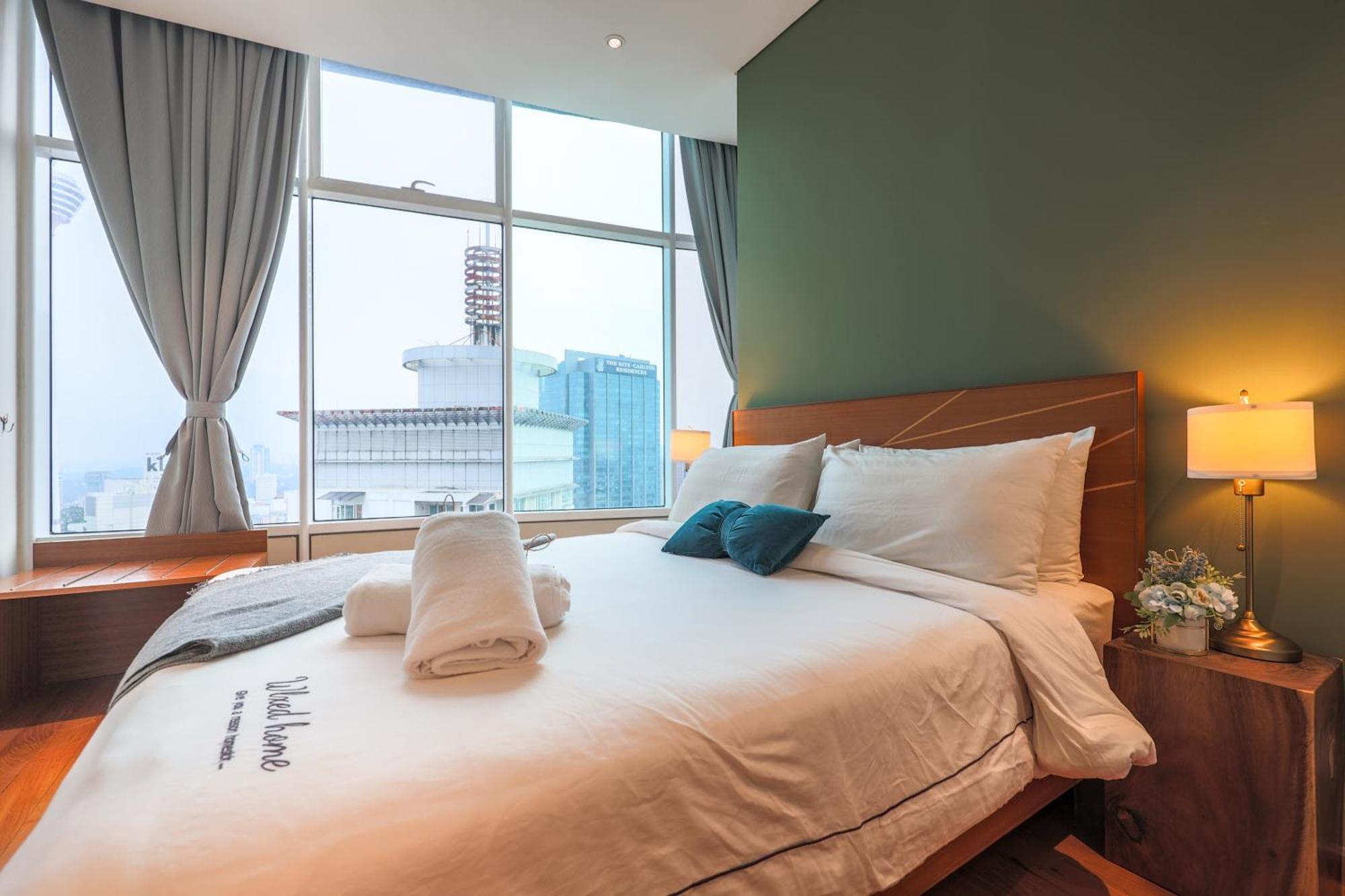 Calm Sojourn, Sky Suites Klcc Kuala Lumpur Buitenkant foto
