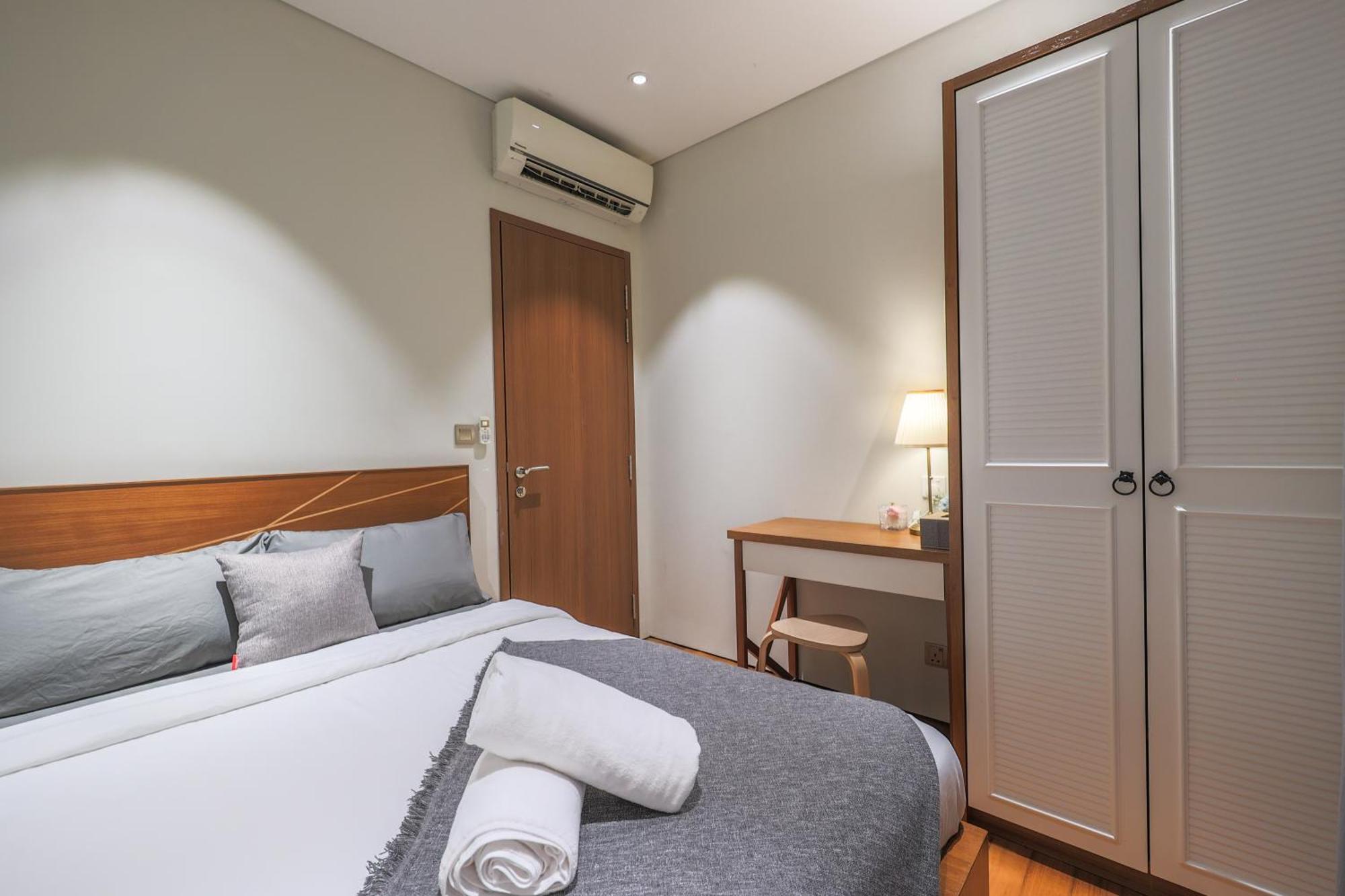 Calm Sojourn, Sky Suites Klcc Kuala Lumpur Buitenkant foto
